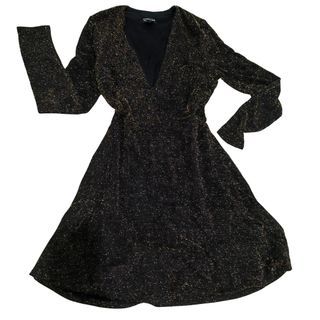 Party dress (gold glitters)