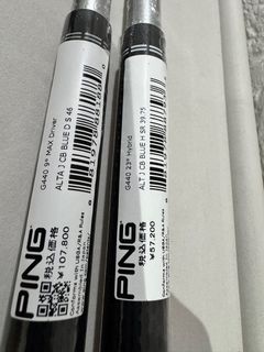 Ping G430 ALTA JCB Driver Shaft only flex Stiff 44.6 in