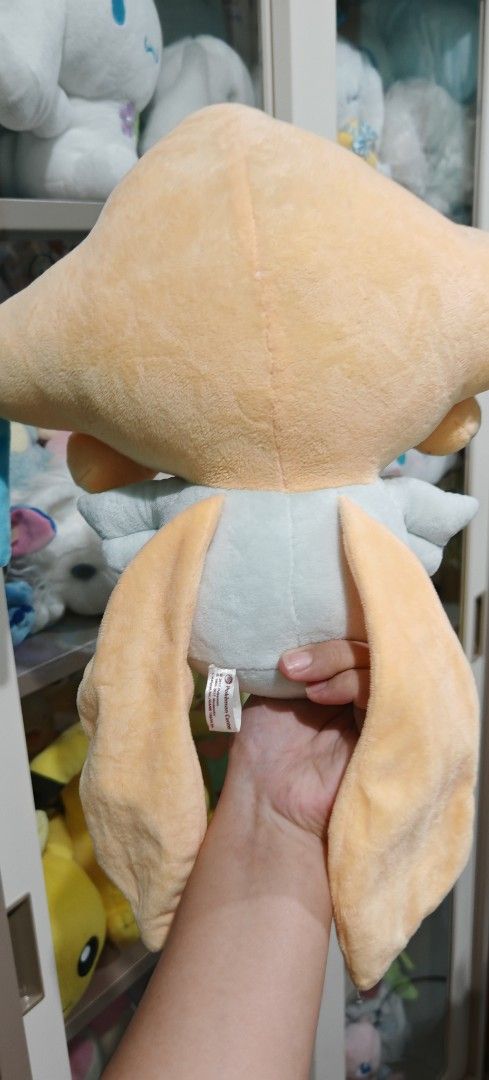 Pokemon Jirachi Plush (Pokémon Center) (Category: Plushies & Soft Toys) located in Binan City. Submitted by anime_finds (Listing ID 1368948096, Image 2). Description: .