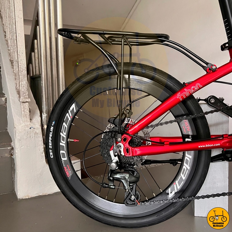 Rear Rack For Fnhon Crius Dahon Java Hito Rifle Liaoge Black Silver ...