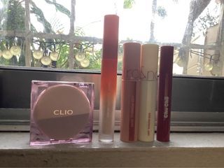 Romand, CLIO, Colourette, ChuChu makeup bundle