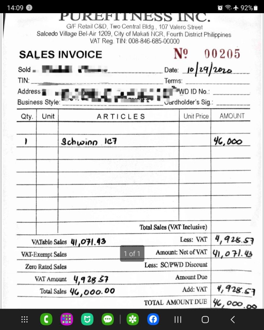 Schwinn IC 7 Spinning Bike (Category: Cardio & Fitness Machines) located in Manila. Submitted by isko_sarisari (Listing ID 1306346282, Image 3). Description: Acquired for 46k in 2022 from Sport Fit Inc. Needs new bottom bracket. Will refer buyer to authorized service center for Schwinn. RFS : not in use anymore Comes with clipless pedals and after market saddle and gel sleeve.Worth over 5k. Will include preowned 2 pairs Fizik cycling shoes. Size 