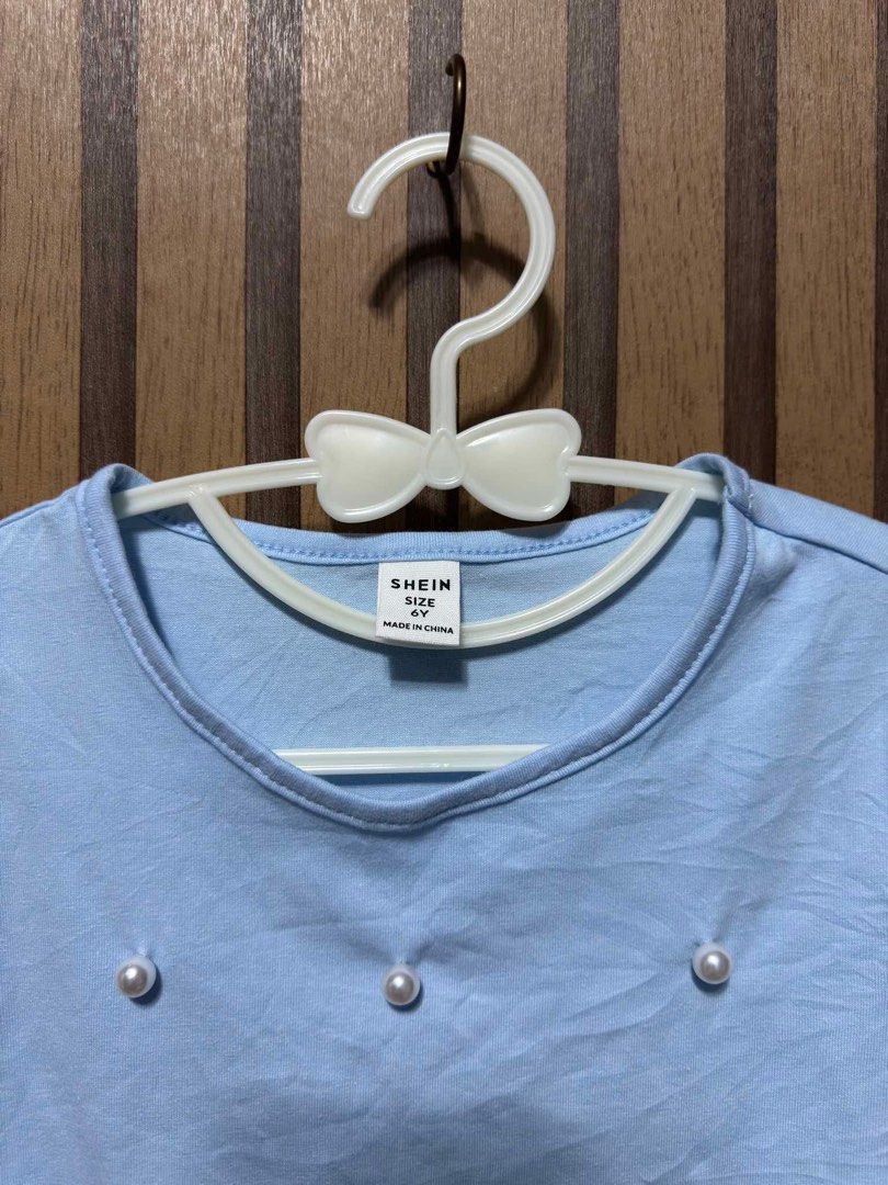 Shein kids powder blue top (Category: Babies & Kids Fashion) located in Makati City. Submitted by elimsdayo (Listing ID 1368927461, Image 3). Description: .