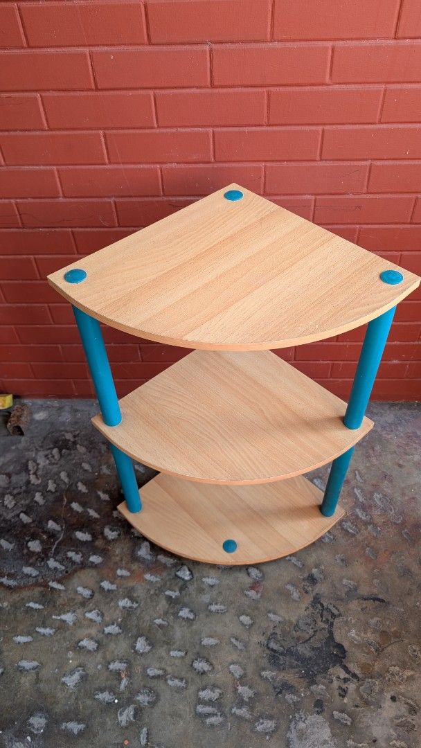 SIDE TABLE (Category: Tables & Sets) located in Marikina City. Submitted by cambas (Listing ID 1368809889, Image 3). Description: SIDE TABLE Material: wood & plastic Lightweight Size height: 30- 31in / width 16 in RFS: decluttering.