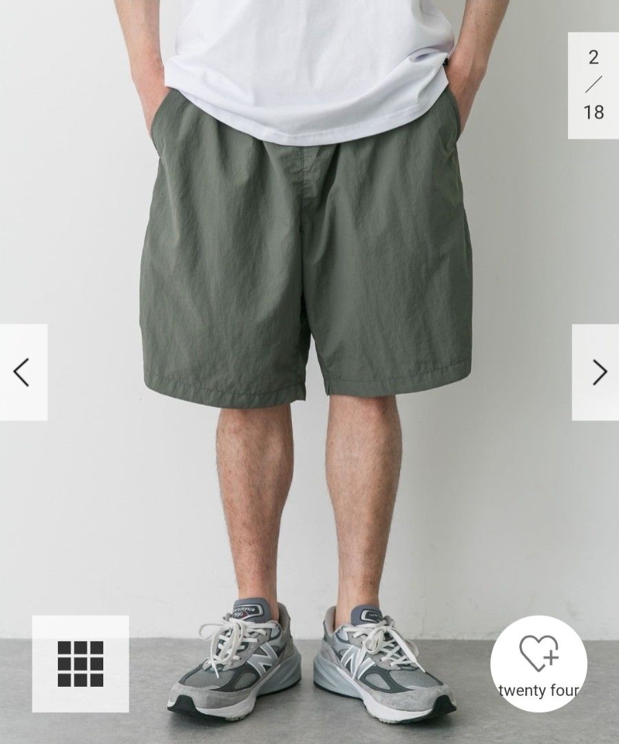 Snow Peak Nylon Tussah 2Way Shorts, 男裝, 褲＆半截裙, 短褲- Carousell
