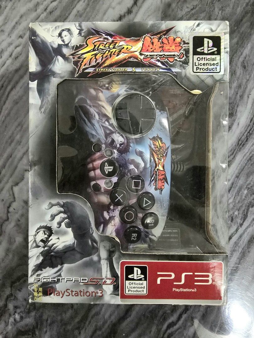 Street Fighter Vs. Tekken Gamepad Authentic Controller for PS3 (Category: PlayStation) located in Mandaluyong City. Submitted by chan.ningtatum (Listing ID 1368841948, Image 1). Description: For sale! Street Fighter X Tekken Fightpad Good Working Condition. All Buttons working and crisp. No Issue Checkouts via Shope e and Laz ada Available Shipping: Lalamove, Grab Meet ups: Mandaluyong and San Juan City.
