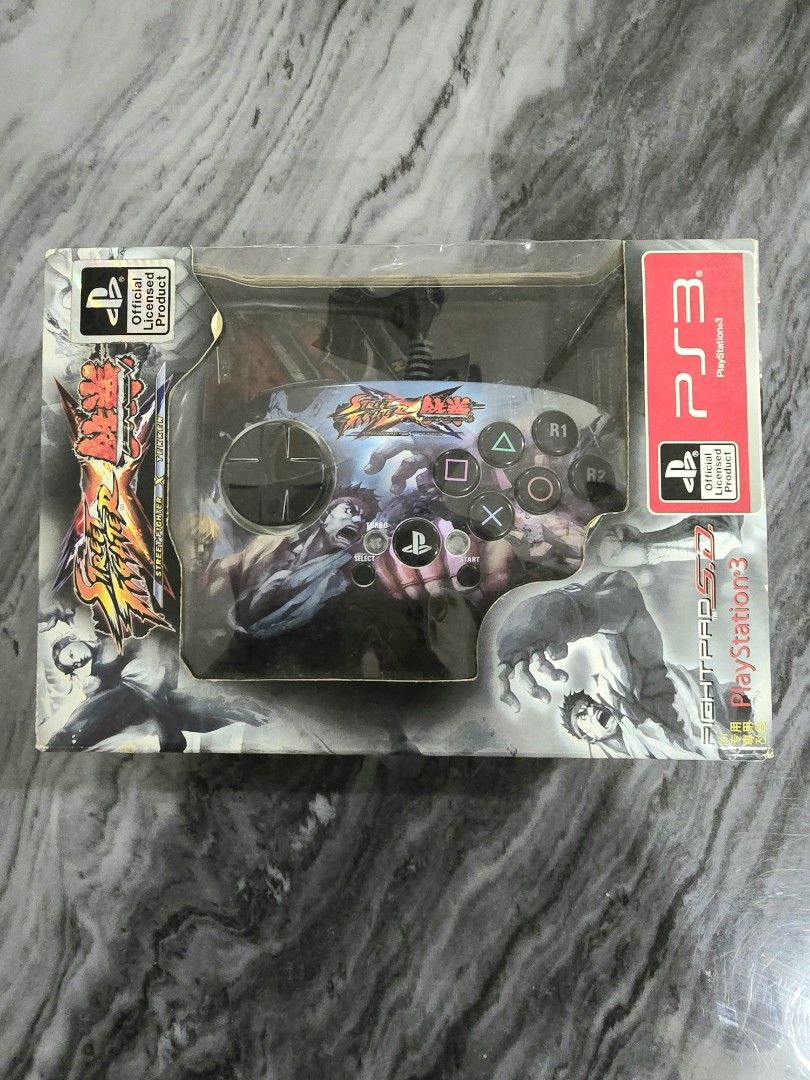 Street Fighter Vs. Tekken Gamepad Authentic Controller for PS3 (Category: PlayStation) located in Mandaluyong City. Submitted by chan.ningtatum (Listing ID 1368841948, Image 2). Description: For sale! Street Fighter X Tekken Fightpad Good Working Condition. All Buttons working and crisp. No Issue Checkouts via Shope e and Laz ada Available Shipping: Lalamove, Grab Meet ups: Mandaluyong and San Juan City.