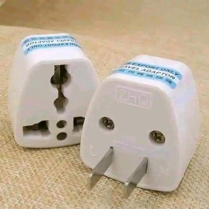 Travel adaptor (Category: Electrical, Adaptors & Sockets) located in Manila. Submitted by feyruiz (Listing ID 1368851755, Image 1). Description: TRAVEL ADAPTOR 🧚🏻‍♀️ ONLY: 50 20PCS FOR 700.
