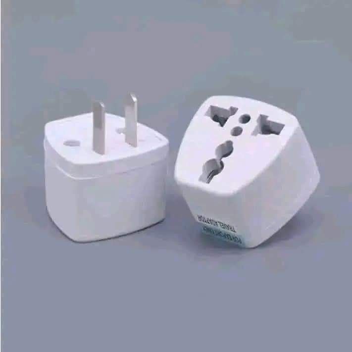Travel adaptor (Category: Electrical, Adaptors & Sockets) located in Manila. Submitted by feyruiz (Listing ID 1368851755, Image 3). Description: TRAVEL ADAPTOR 🧚🏻‍♀️ ONLY: 50 20PCS FOR 700.