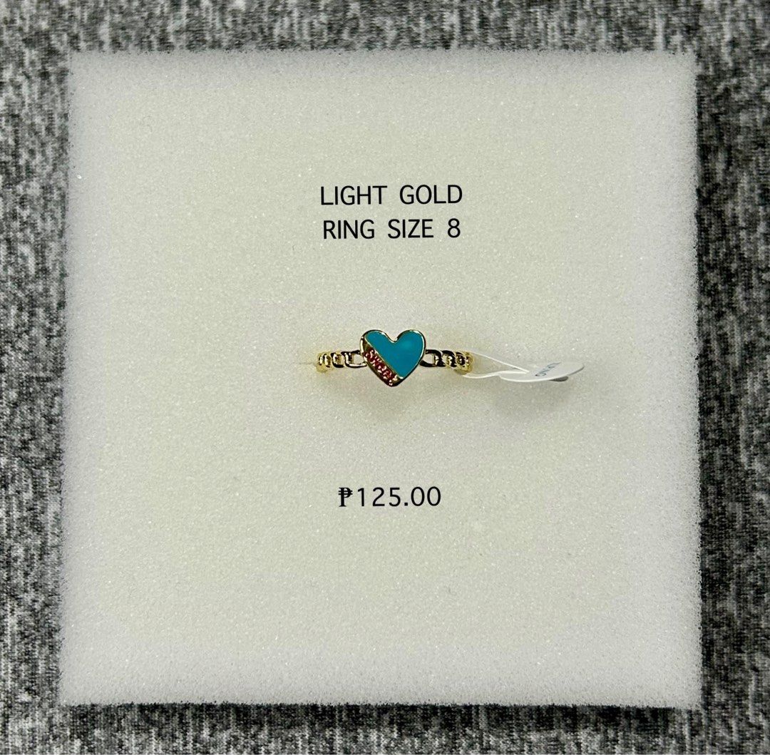 Xuping Rings Sizes 7,8, 8.5 (Category: Rings) located in Marikina City. Submitted by ismoooth (Listing ID 1368822099, Image 3). Description: Xuping Rings Price starts at ₱125 Details on each photo.