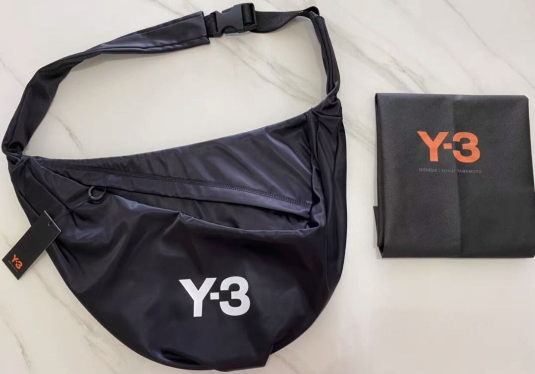 Y3 Y-3 斜孭袋 背包, 男裝, 袋, 背包 - Carousell