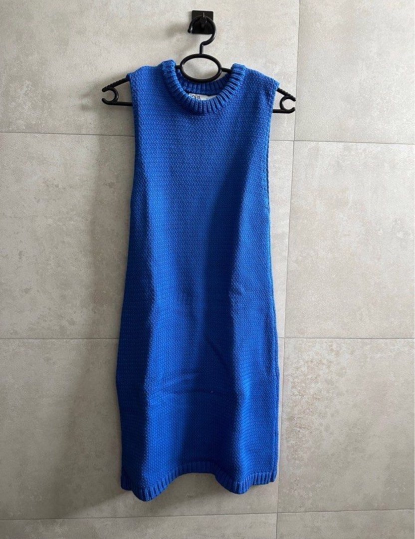 Zara cable knit dress Women s Fashion Dresses Sets Dresses on