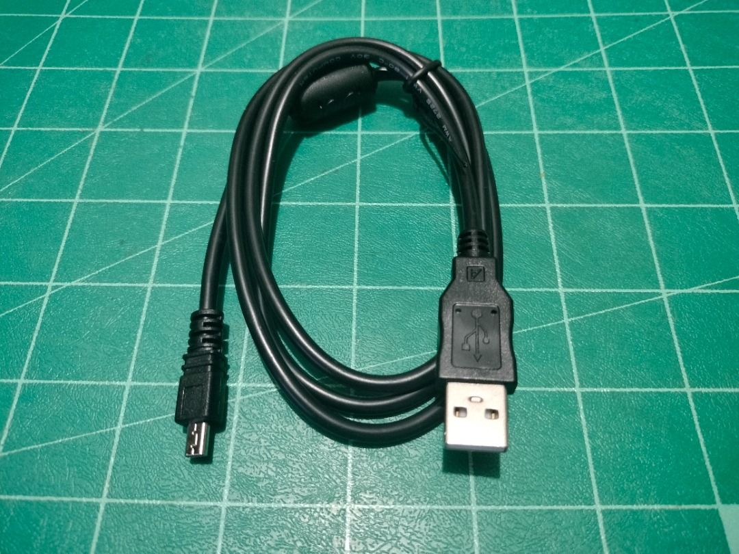 8 Pin Mini USB to USB Data Cord Cable for Sony Digital Camera DSLR (Category: Cables & Adaptors) located in Quezon City. Submitted by kyrex12 (Listing ID 1368977136, Image 1). Description: 8 Pin Mini USB(male) to USB(Male) -250 each -200 wholesale(6pcs. and above) -data cable -1.5m -with 1 week warranty -accept shipping via LALAMOVE COD(buyer's expense) -accept GCASH and MAYA payment -COMPATIBILITY IS BUYER'S RESPONSIBILITY.