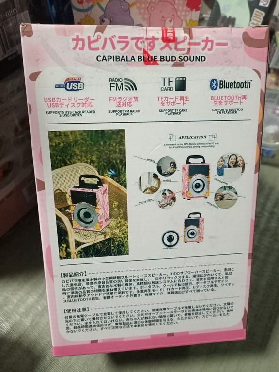 由 eruca610 (刊登 ID 1369029115，圖片 2) 提交，位於 屏東縣 (Pingtung) 的 卡皮巴拉 藍芽音箱 (類別：可攜式音響設備)，說明：娃娃機夾物，無保無退。。