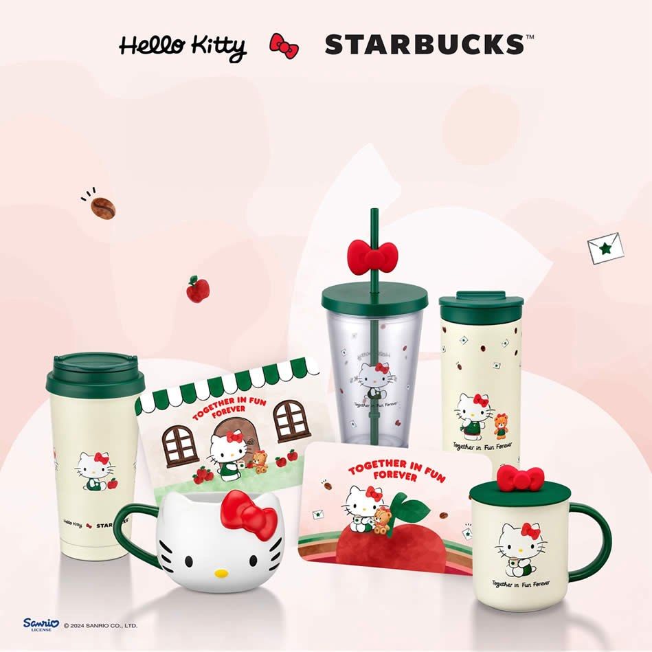 🍎 Starbucks X Hello Kitty Merch (Category: Water Bottles & Tumblers) located in Makati City. Submitted by avenue.de.belle (Listing ID 1368874408, Image 1). Description: 🍎 HELLO KITTY | STARBUCKS 🍎 🍎 BRAND NEW with SKU 🍎These were sourced overseas during our recent trips. ⚠️ We exclusively offer GENUINE products and ensure their AUTHENTICITY. ⚠️ 🍎 Hello Kitty I Starbucks® Plushie 🍎 Hello Kitty I Starbucks® Phone Charm 🍎 Hello Kitty | Starb