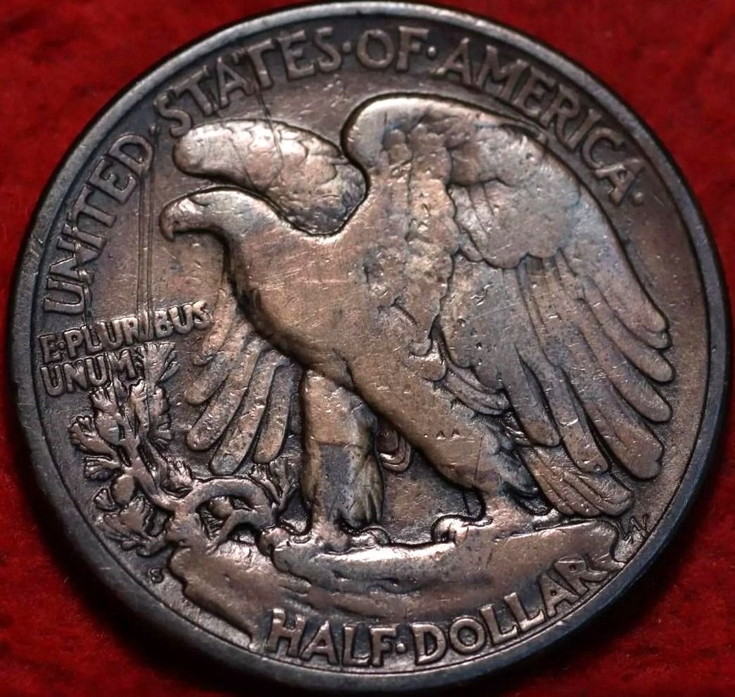 美國USA Walking Liberty 50 cents - 1918 老銀幣, 興趣及遊戲, 收藏品及紀念品, 錢幣- Carousell