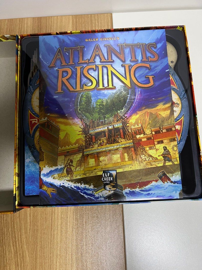 Atlantis Rising 2nd Edition Board Game/Boardgame, Hobbies & Toys, Toys ...