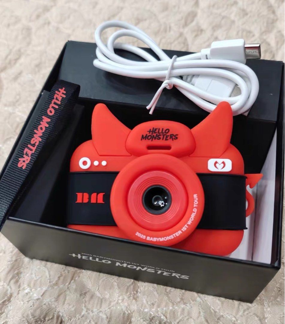 BABYMONSTER HELLO MONSTERS Official MD HORN MINI CAMERA SEOUL TOUR