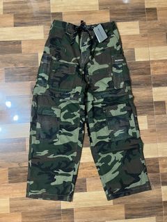 Balenciaga Baggy Camo Cargo Pants