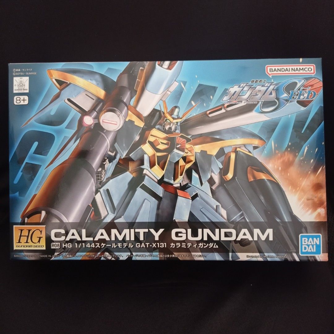 Bandai Calamity High Grade HG 1/144 Gundam mecha robot model kit toys action figure collect (Category: Gundam & Model Kits) located in Cavite. Submitted by danielartifox (Listing ID 1369131619, Image 1). Description: P950 Bandai Calamity HG 1/144 Pick up, Location: Dasmarinas Cavite, Gasso Dbb f Available For shop** ee Check out and shipping w/ additional charges.