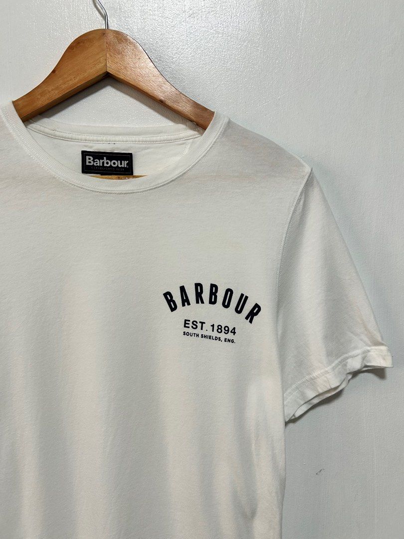 Barbour shirt (Category: Tshirts & Polo Shirts ) located in Calamba. Submitted by jannstuff (Listing ID 1368970378, Image 2). Description: Barbour shirt Excellent condition Price: 850 + shipping fee Measurement: Length: 28 Width: 18 Dm .