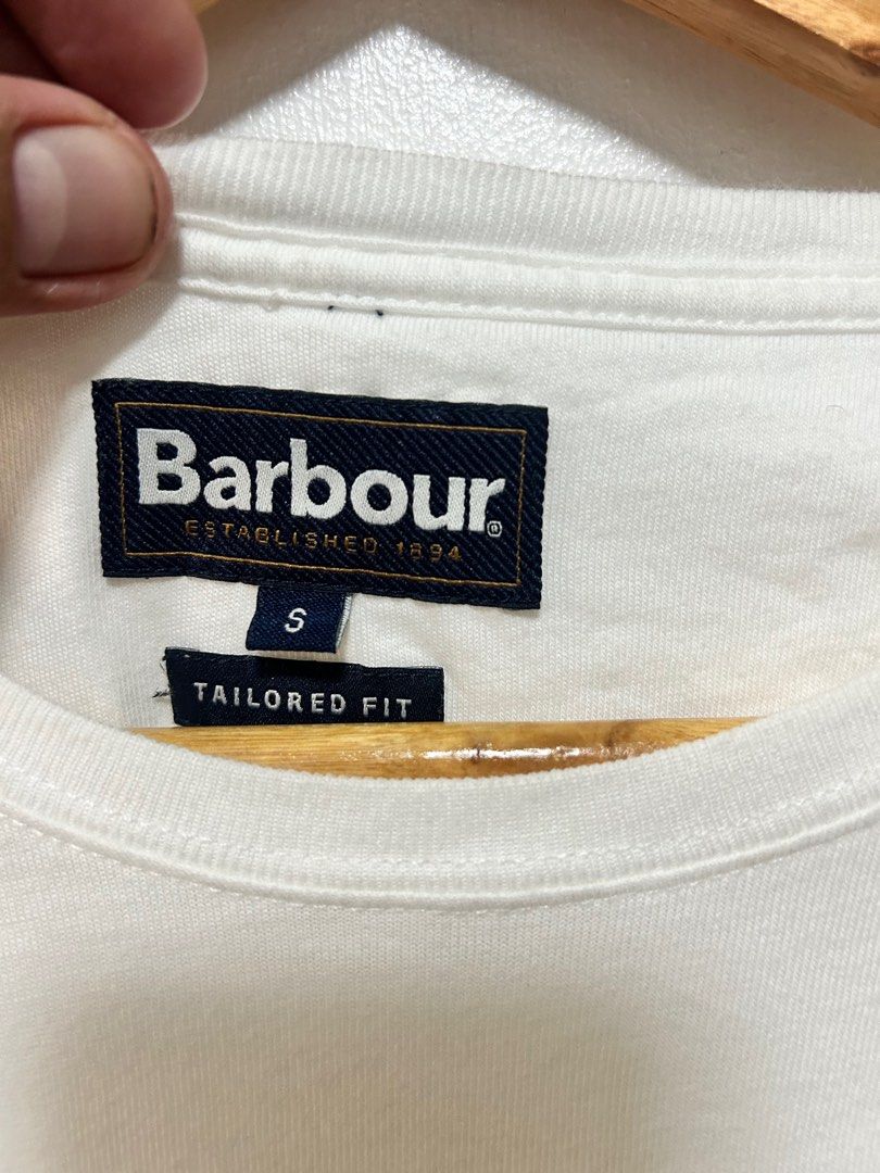 Barbour shirt (Category: Tshirts & Polo Shirts ) located in Calamba. Submitted by jannstuff (Listing ID 1368970378, Image 3). Description: Barbour shirt Excellent condition Price: 850 + shipping fee Measurement: Length: 28 Width: 18 Dm .