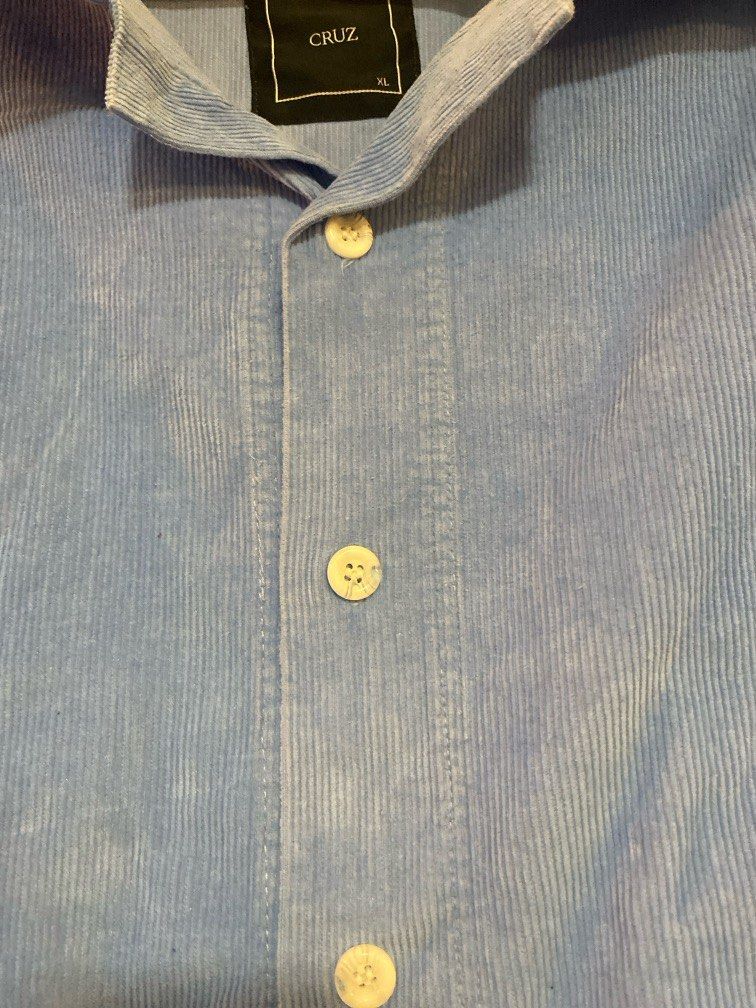 Blue Long Sleeve (Category: Coats, Jackets and Outerwear) located in Taguig. Submitted by declutterwithriz (Listing ID 1369098913, Image 2). Description: Selling Low. Very good condition. Can be a jacket. Cloth is nice in actual and color..