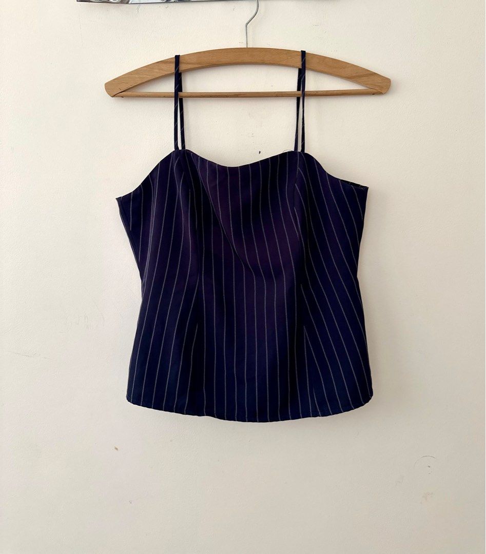 Blue sleeveless top (Category: Sleeveless) located in Cavite. Submitted by DeclutterwithMi (Listing ID 1369042040, Image 1). Description: Pm for more ww photos.