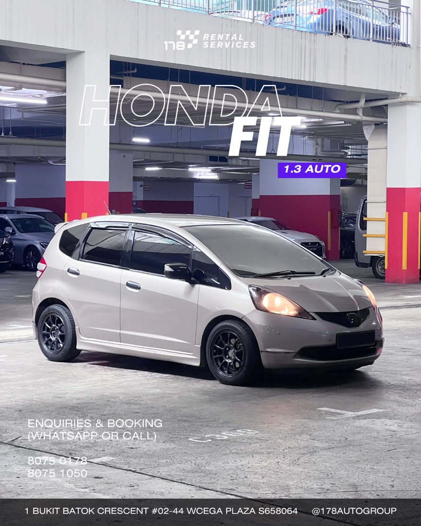 CHEAP CAR RENTAL HONDA FIT JAZZ, Cars, Car Rental on Carousell
