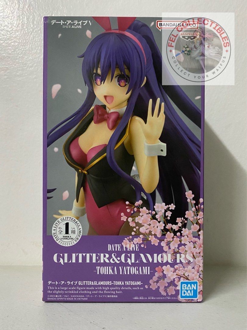 Date A Live V - Yatogami Tohka - Glitter & Glamours (Bandai Spirits) Prize Figure (Category: Figurines & Statues) located in Manila. Submitted by felicson13 (Listing ID 1367062342, Image 1). Description: ‼BRAND NEW‼ This is MISB (sealed/unopened/brand new) not MIB (tupi box tapon blister/cardboard) 🚨 Authentic Prize Figurine🚨 🚛 Items will be packed properly and securely rest assured Country of origin: Japan 🇯🇵 Currently on-hand: Philippines 