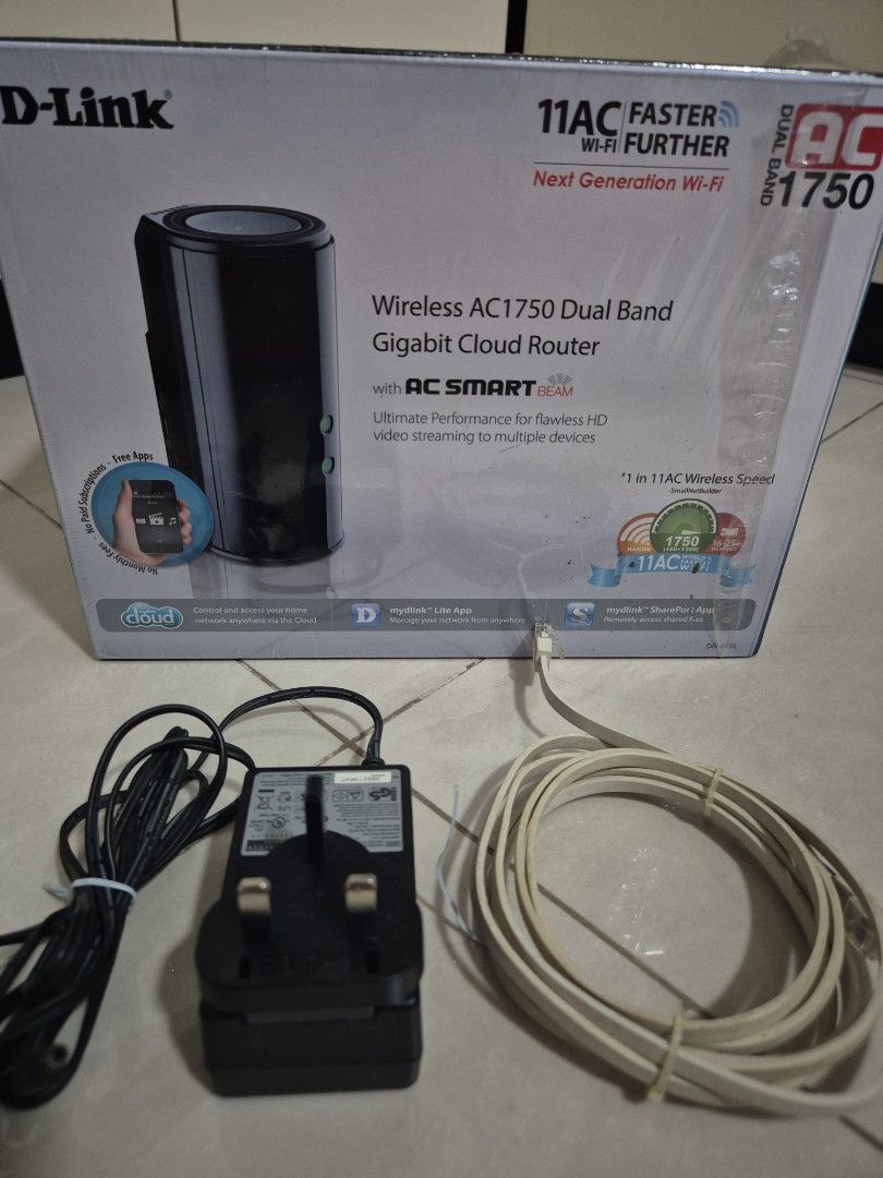 D-Link Wireless Router (Lightly Used)63223288499201113