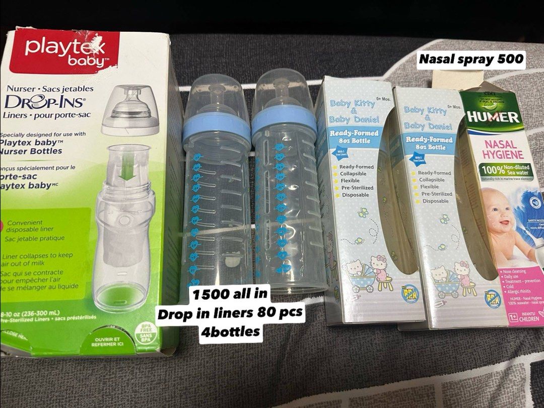 Drop in liner & Nasal spray (Category: Breastfeeding & Bottle Feeding) located in Manila. Submitted by mark817 (Listing ID 1369014962, Image 1). Description: Nasa pic na ang description Location: Cainta / Antipolo .