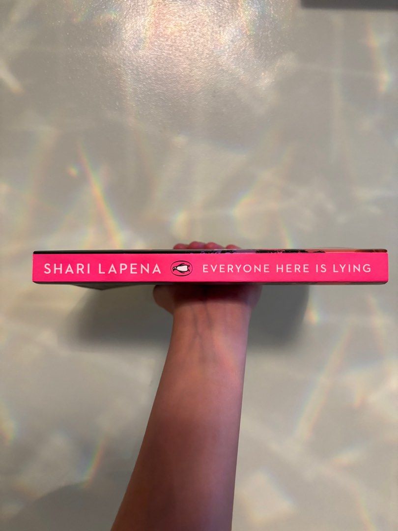 Everyone Here Is Lying by Shari Lapena (Category: Storybooks) located in Quezon City. Submitted by cluttercorner (Listing ID 1368980180, Image 3). Description: Like new, no creases.