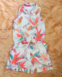 Girls Summer Romper Shorts 4-6