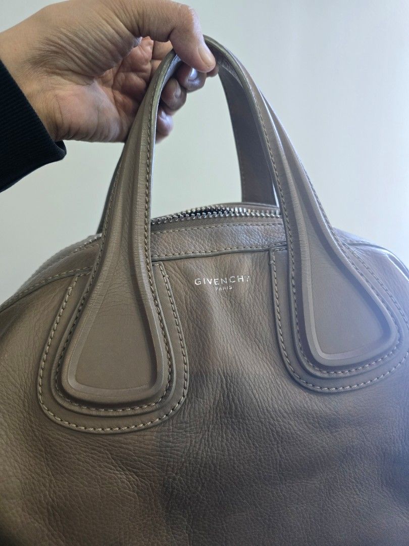Givenchy Nightingale Medium Brown Leather BagNightingale Medium Brown Leather Bag (Category: Luxury Bags & Wallets) located in Taguig. Submitted by mluxeph (Listing ID 1368994199, Image 2). Description: Givenchy Nightingale Medium Brown Leather Bag calfskin leather year 2015 with removable strap only.