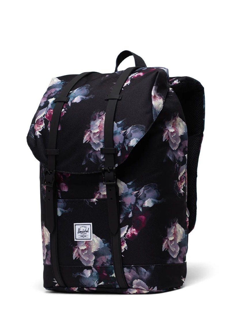 Herschel Retreat Backpack Gothic Floral (Category: Backpacks) located in Manila. Submitted by diorette (Listing ID 1369004184, Image 1). Description: Authentic! Bought from Ayala Mall UP Town Center Branch (6th photo for proof) Used less than 5x cuz it’s too big for me Size: mid-volume (18L) Original price is around ₱5k, selling for ₱3,250 LAYAWAY PAYMENT IS POSSIBLE FOR MEET UP: 50% downpayment is required to ensure purchase SAME DAY DELIVERY: F