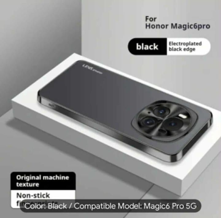 Honor Magic6 Pro Case (Black) (Category: Cases & Sleeves) located in Pasig City. Submitted by eoiaeeo (Listing ID 1369108819, Image 3). Description: Honor Magic6 Pro Case (Black) - Brand New / Sealed - Bought for 280php - RFS: Wrong item received FREE - SF WILL BE SHOULDERED BY THE BUYER Loc: Pasig City.