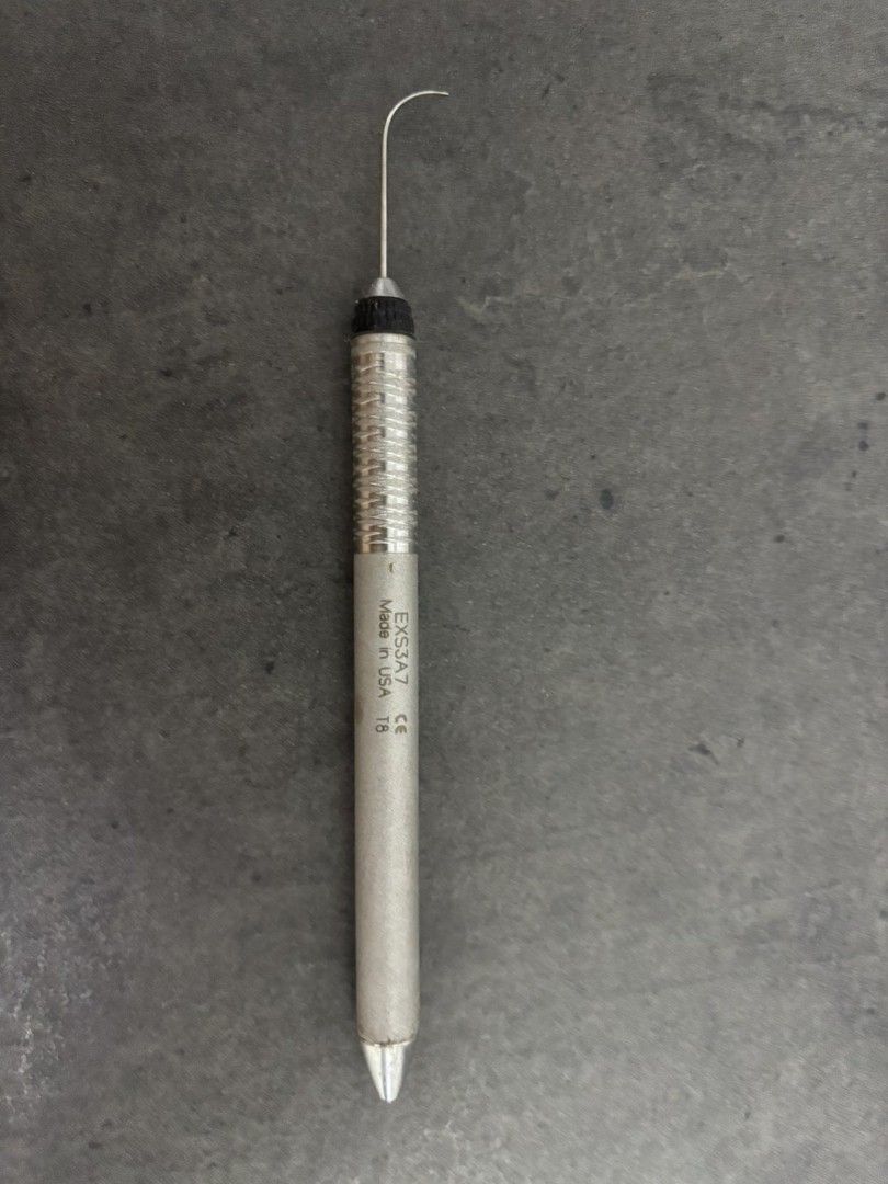 Hu Friedy EXS3A7 (Category: Medical Supplies & Tools) located in Quezon City. Submitted by sweetseraph (Listing ID 1368987617, Image 1). Description: Used Good condition RFS: Stopped practicing ***Buyer to book own courier and shoulder shipping fee. Pick up Location: Manhattan Parkway Tower 3, General Malvar Ave., Cubao, QC, near Gateway Mall.