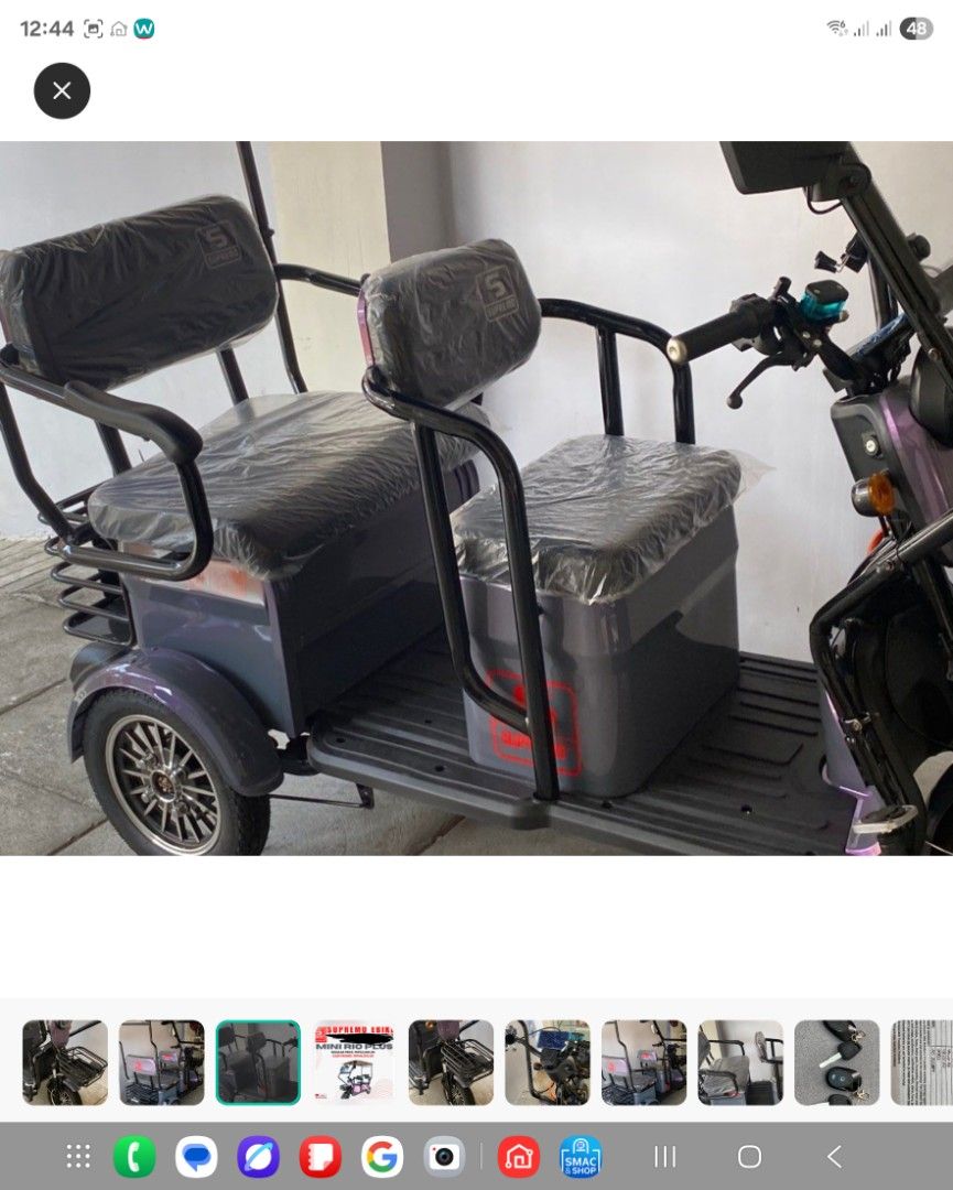 Ibike (Category: Motorbikes for Sale) located in San Juan City. Submitted by jumar0006 (Listing ID 1369118326, Image 3). Description: forsale supremo ibike branew,gift lng po,wla po gagamit,tri color,complete 2keys,papers po,contact 09175442548,thanks po..
