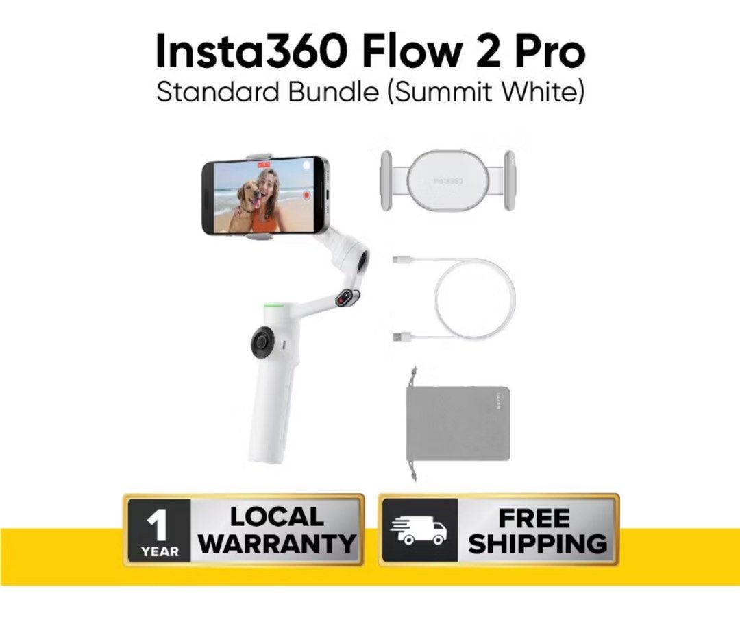 INSTA360 FLOW PRO (Category: Tripods & Monopods) located in Quezon City. Submitted by angelxx26 (Listing ID 1369037652, Image 2). Description: Sealed Insta360 Flow pro Meet up or delivery Rfs: companu gift negotiable .