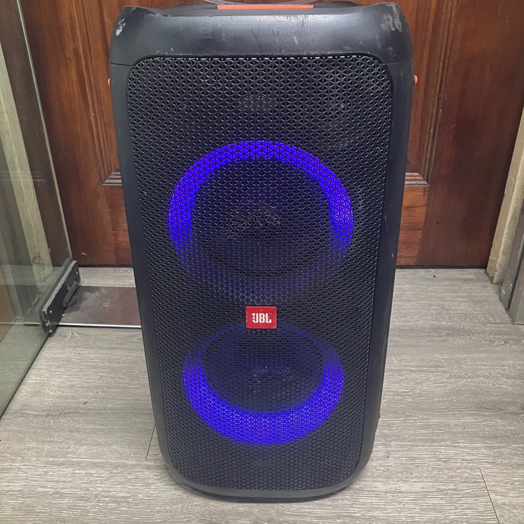 JBL PartyBox 100 Powerful Portable Bluetooth Party Speaker 160 Watts ...