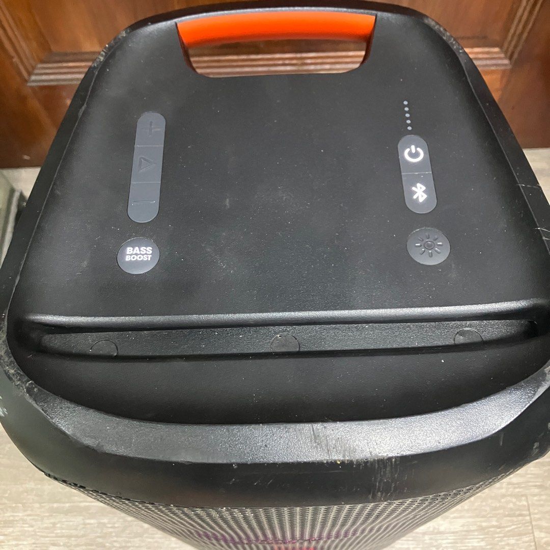 JBL PartyBox 100 Powerful Portable Bluetooth Party Speaker 160 Watts ...