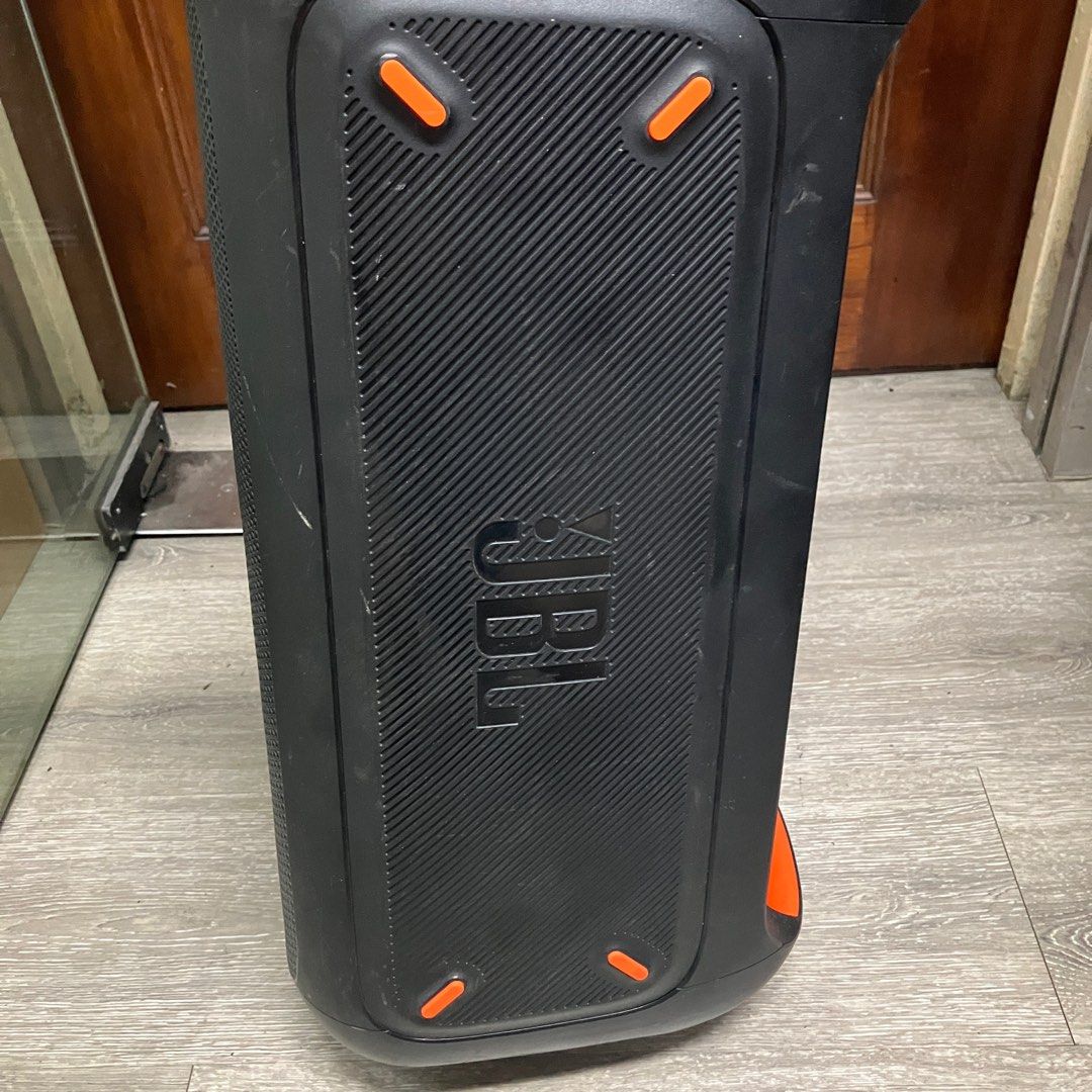 JBL PartyBox 100 Powerful Portable Bluetooth Party Speaker 160 Watts ...