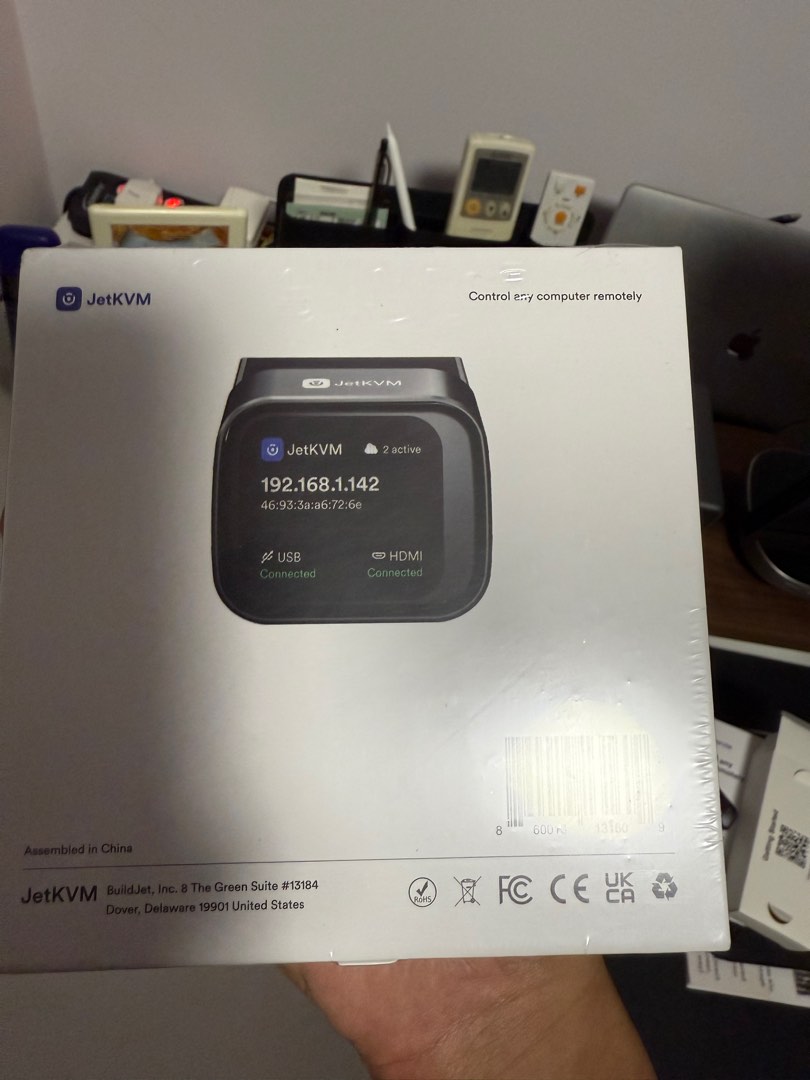 Jetkvm - control your pc remotely, Computers & Tech, Office & Business ...