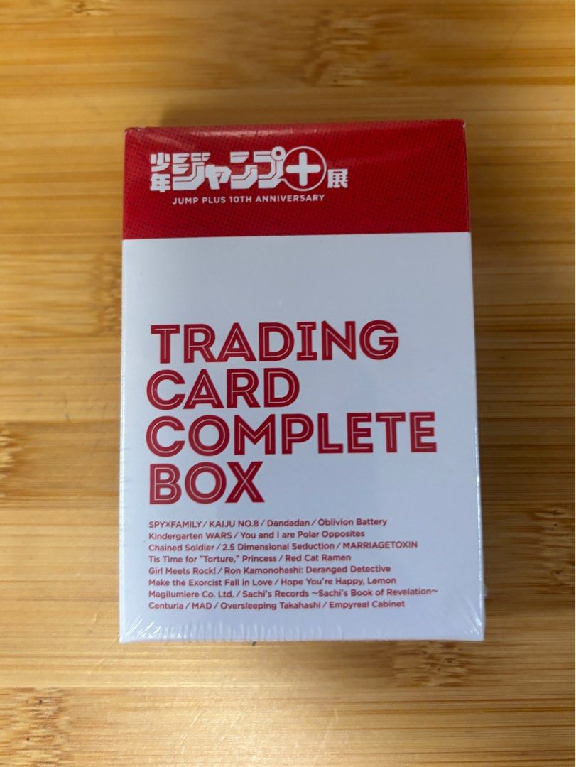 少年Jump+ 十周年展Trading Complete Box (All 30 types), 興趣及遊戲, 玩具& 遊戲類- Carousell