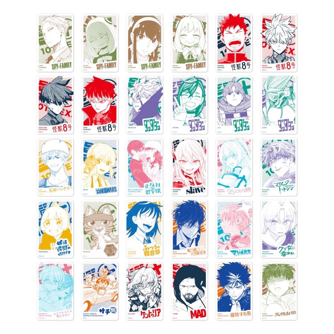 少年Jump+ 十周年展Trading Complete Box (All 30 types), 興趣及遊戲, 玩具& 遊戲類- Carousell