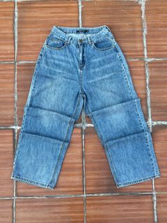 LIGHT WASHED BAGGY PANTS
