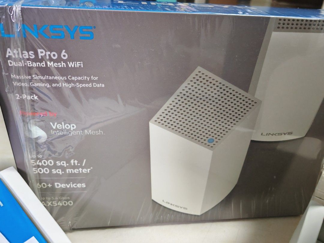 Linksys Atlas Pro 6 (AX5400) 3 pack63222781785345111