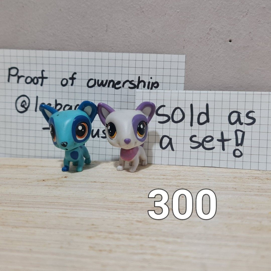 LPS Littlest Pet Shop - Bull Terriers (Category: Figurines & Statues) located in Manila. Submitted by leebag_ (Listing ID 1369074225, Image 1). Description: !! SMALL DEFECTS !! Barely noticeable. You can pm me for further details about their condition! mop: Gcash mod: j&t.