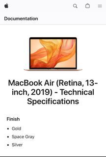 MacBook Air 2019 13 inch rosegold